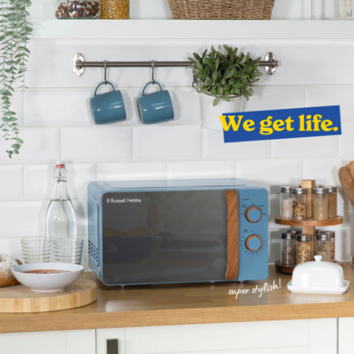 Russell Hobbs RHMM713BL 17L Solo Microwave Blue