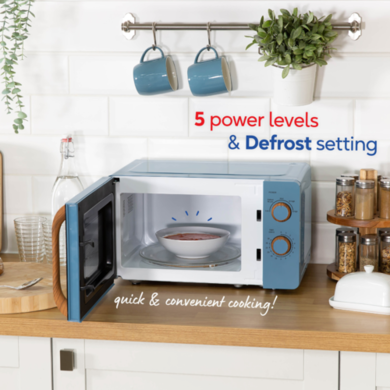 Russell Hobbs RHMM713BL 17L Solo Microwave Blue