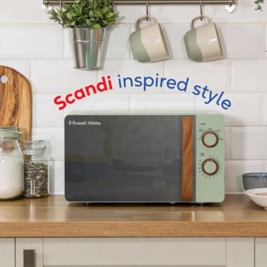 Russell Hobbs RHMM713MG 17L Solo Microwave Matte Green
