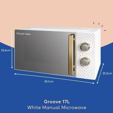 Russell Hobbs Groove RHMM723 17L Solo Microwave White