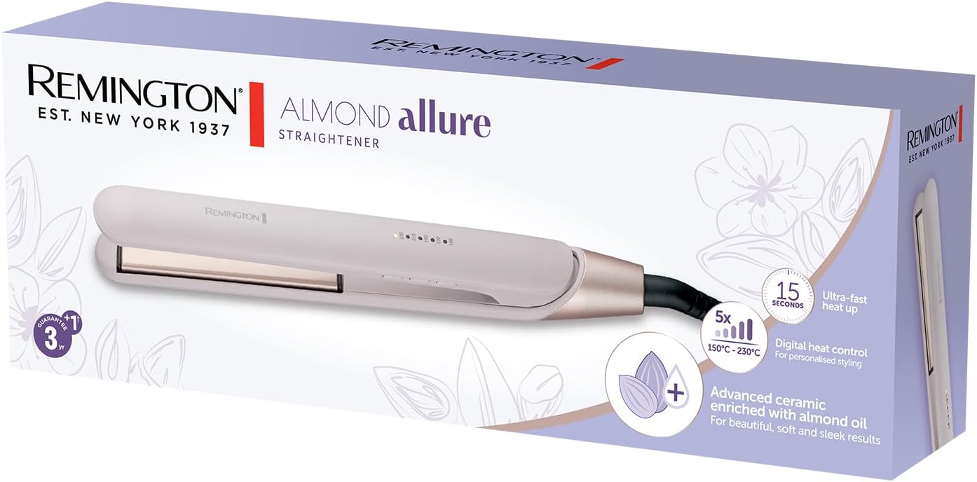 Remington Almond Allure Hair S4807 Straightener