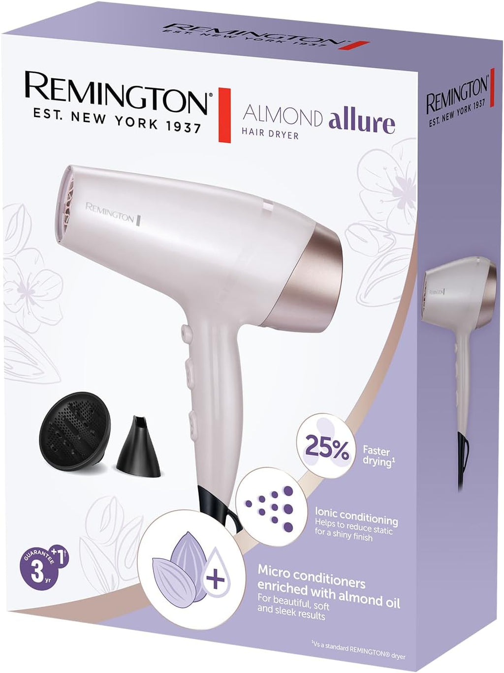 REMINGTON Almond Allure D4807 Hair Dryer