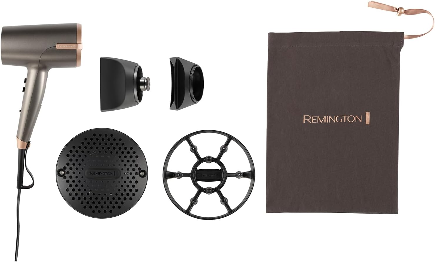 Remington ONE Dry & Style Hair Dryer with Diffuser and Flyaway Attachment D6077