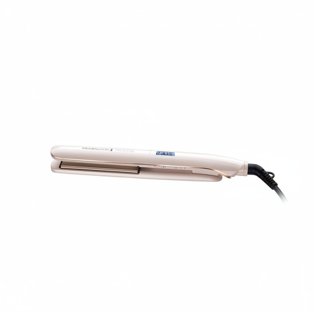 Remington PROluxe S9100 Hair Straightener - White / Rose Gold