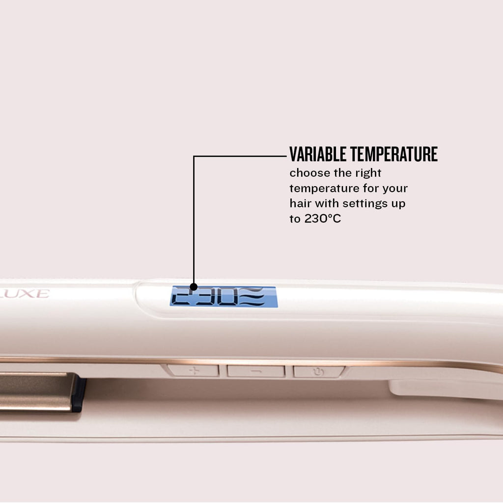 Remington PROluxe S9100 Hair Straightener - White / Rose Gold
