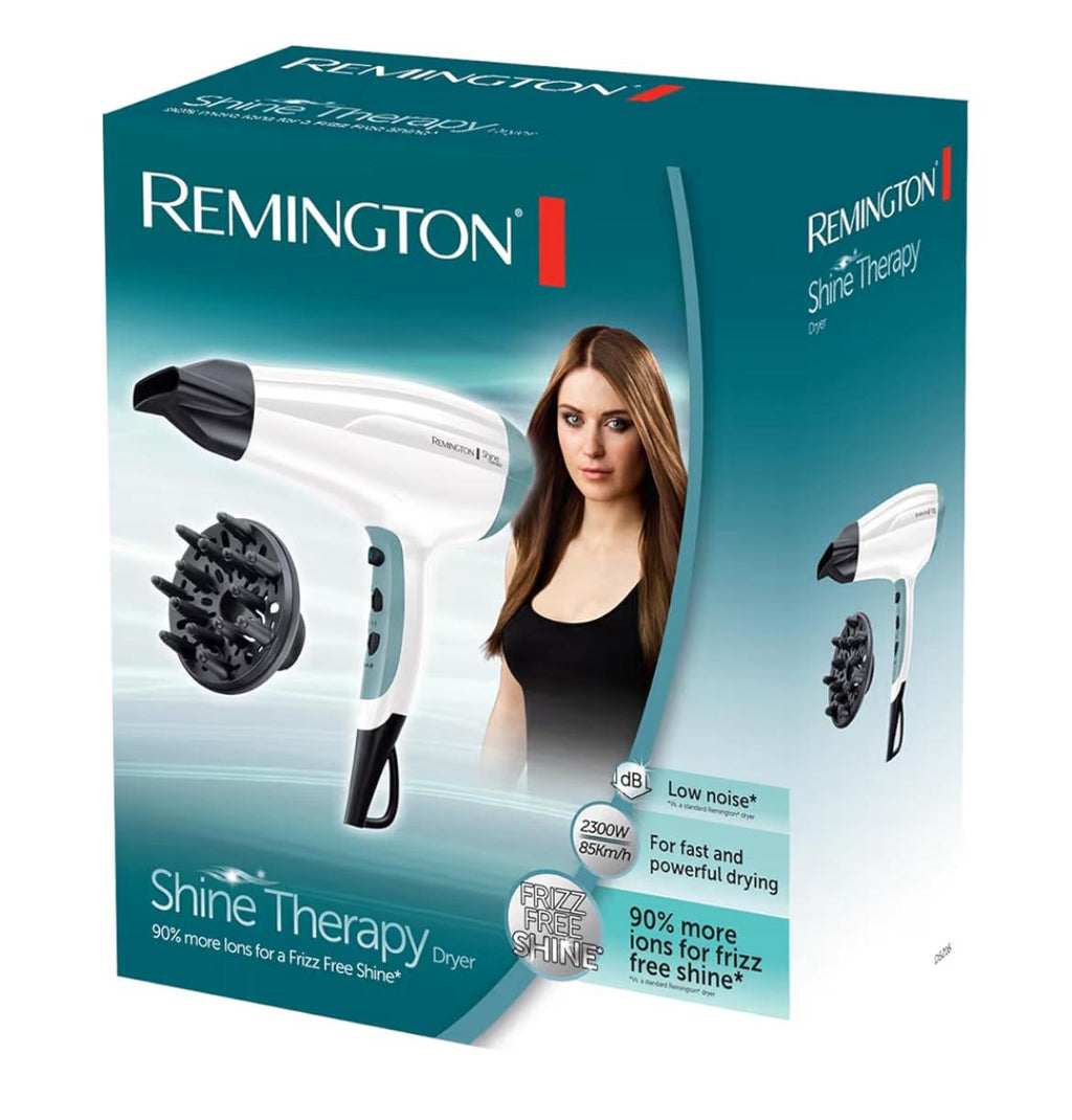  Remington Shine Therapy D5216 Hair Dryer | 2300W Ceramic UK