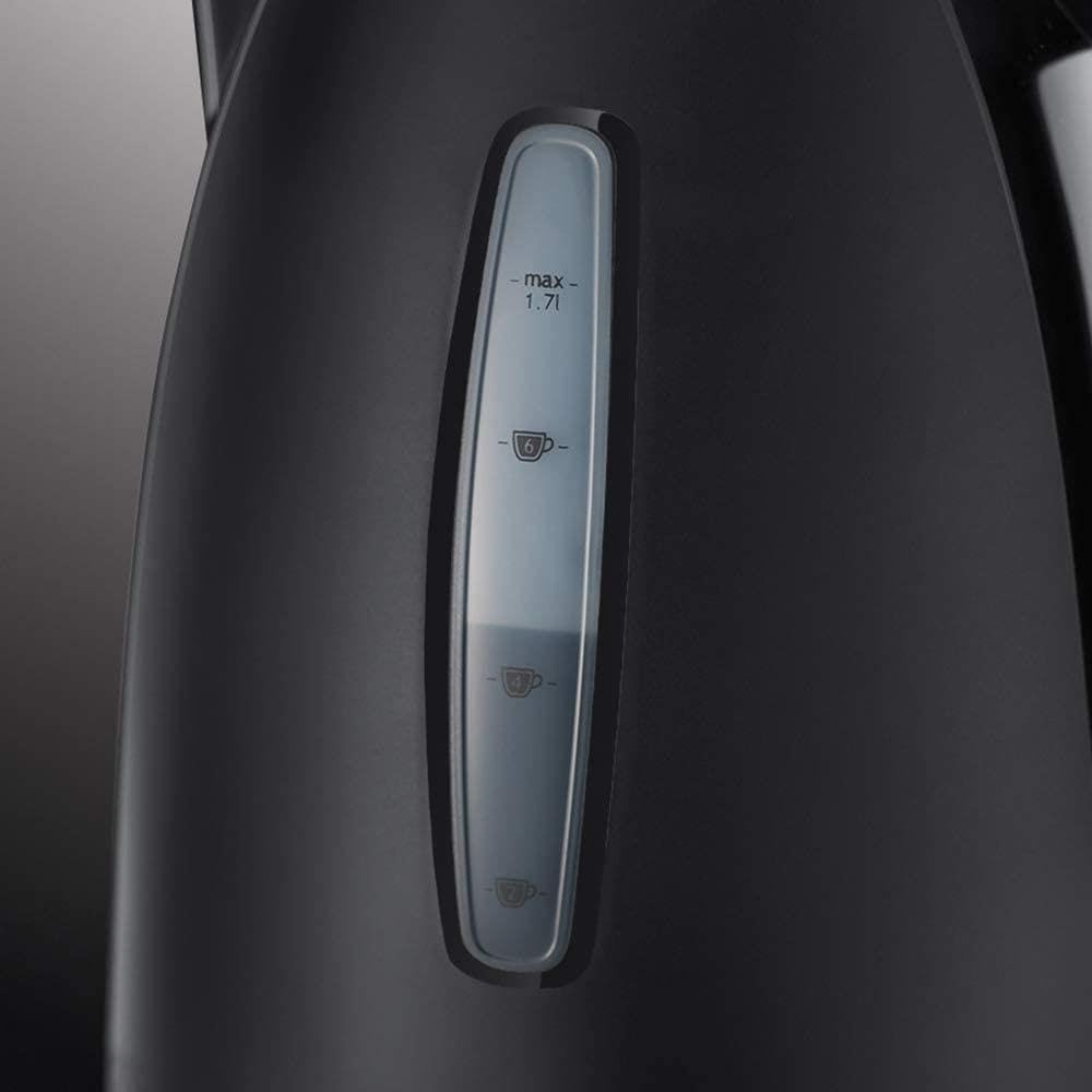 Russell Hobbs Textures Kettle - Black 1.7L