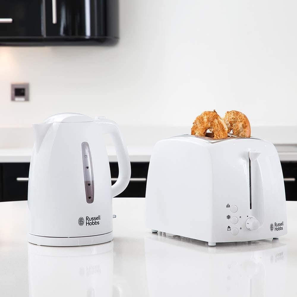 Russell Hobbs Textures Kettle - White 1.7L