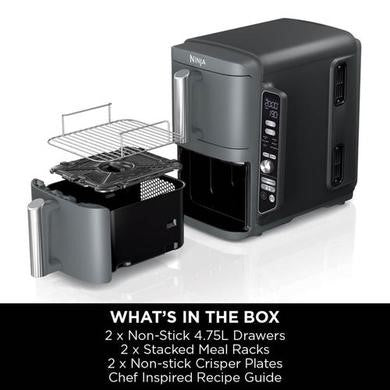 Ninja Double Stack XL SL400UK 9.5L Dual Air Fryer - Grey