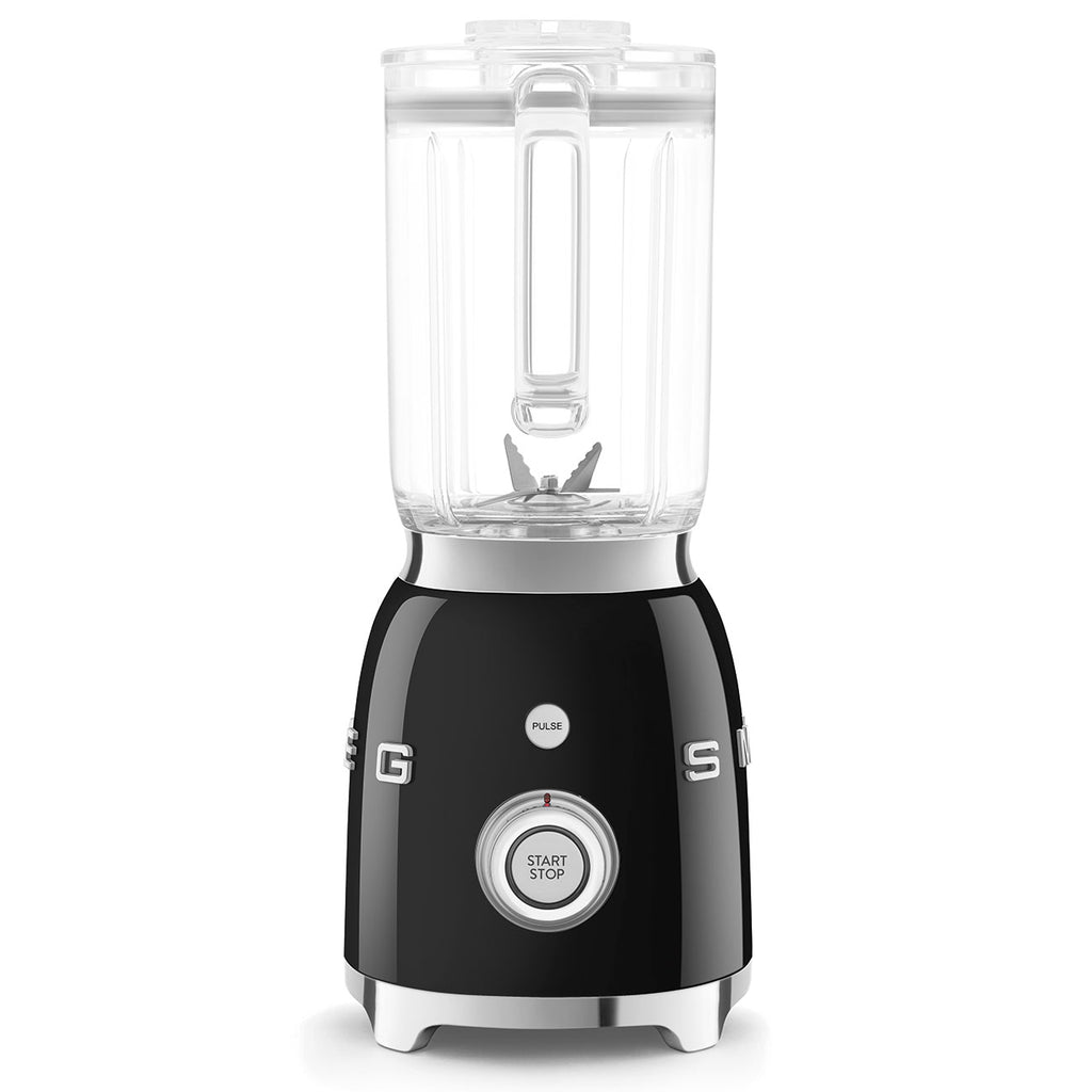 Smeg Black Retro Blender BLF03BLUK | 50's Style Jug Blender UK