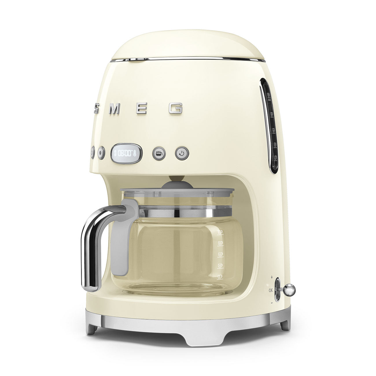 Smeg Cream Filter Coffee Machine DCF02CRUK | 50's Retro UK