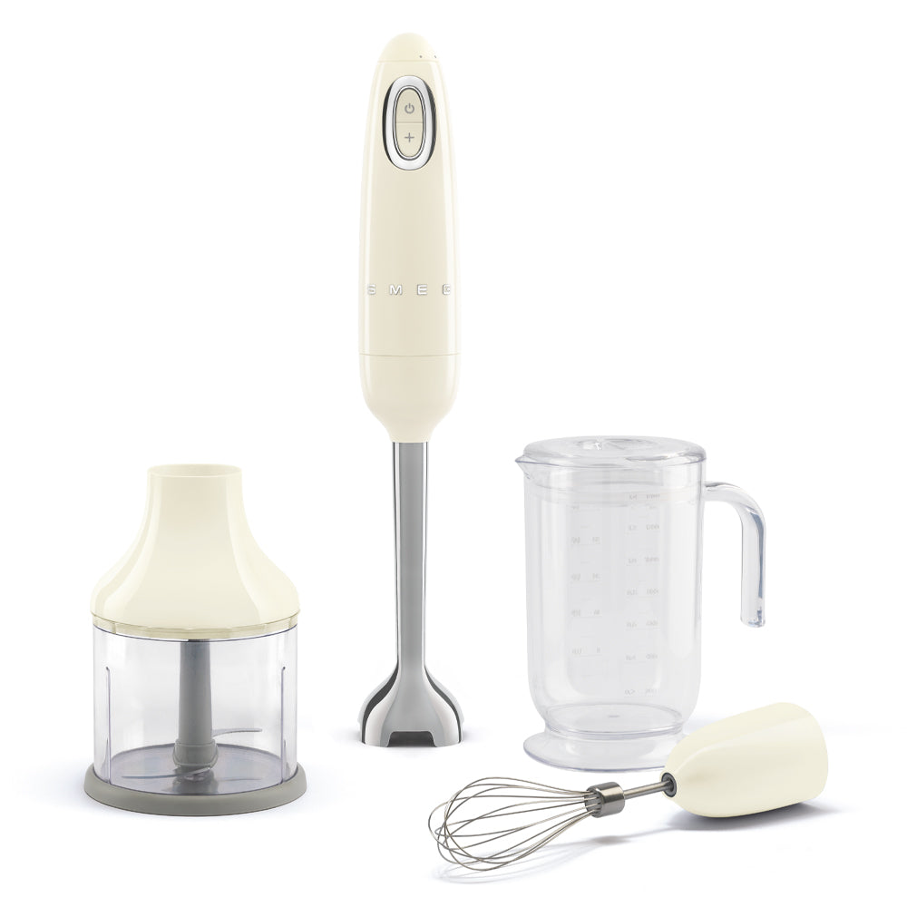 Smeg Cream Hand Blender HBF03CRUK | 3-in-1 Stick Blender UK