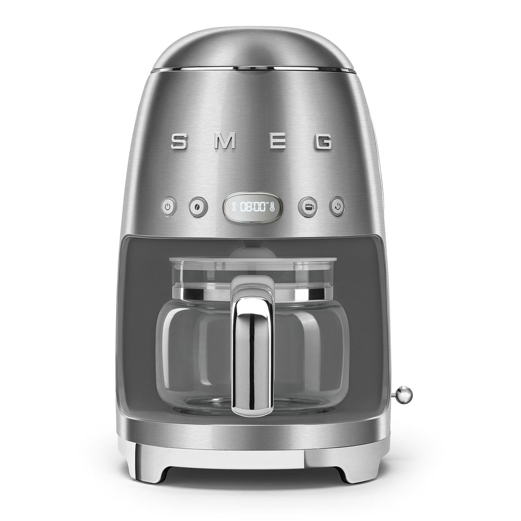 Smeg Steel Filter Coffee Machine DCF02SSUK | 50's Retro UK