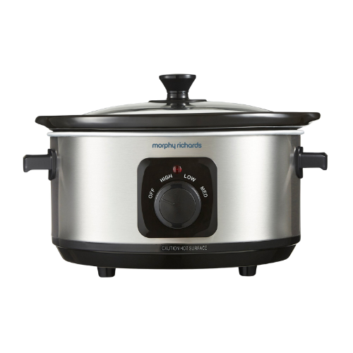 Morphy Richards Stainless Steel 3.5L Slow Cooker
