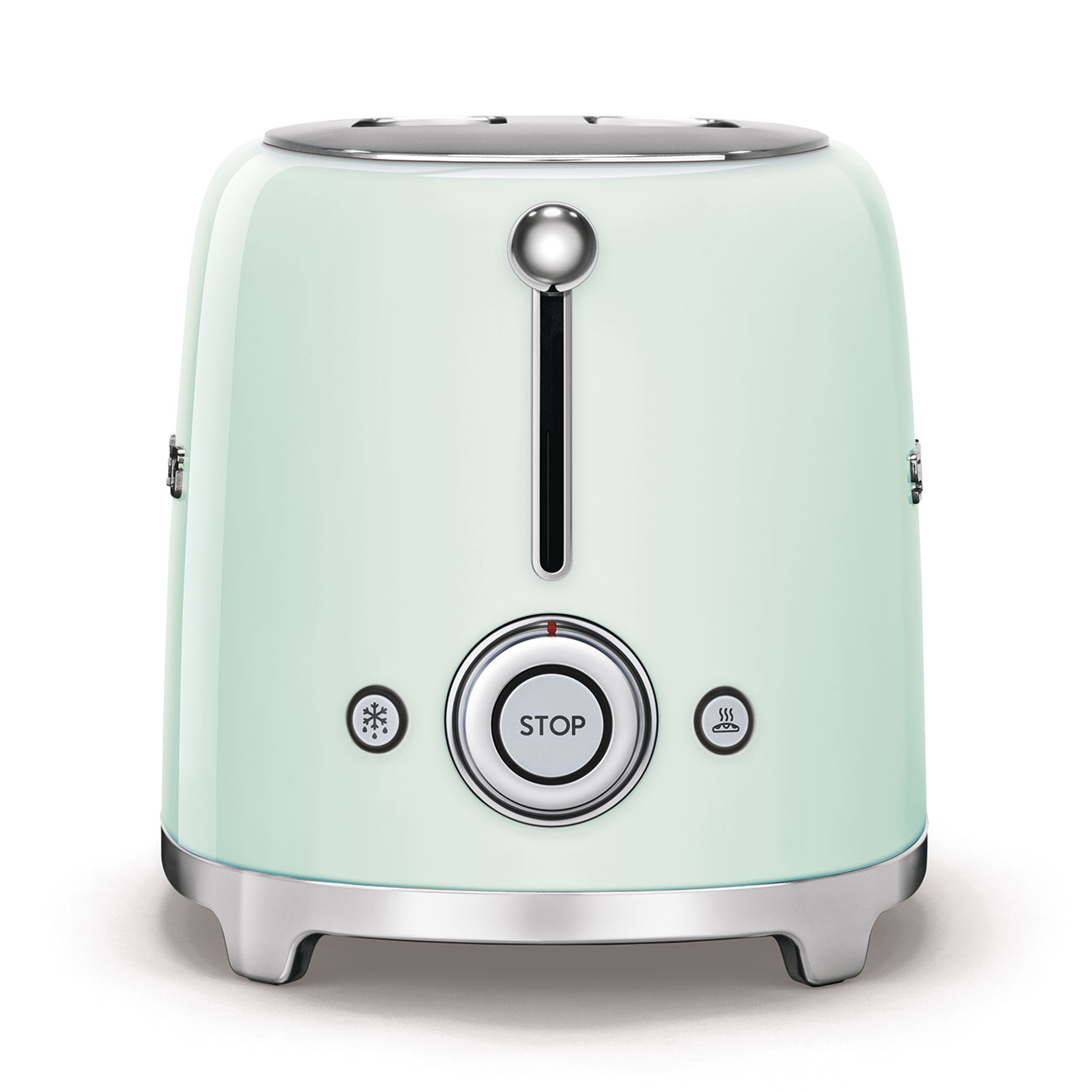 Smeg Gloss Pastel Green Toaster 2silce 50's Style TSF01PGUK