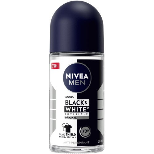 Nivea Men Black & White Original 48H Antiperspirant Roll-On 50ml