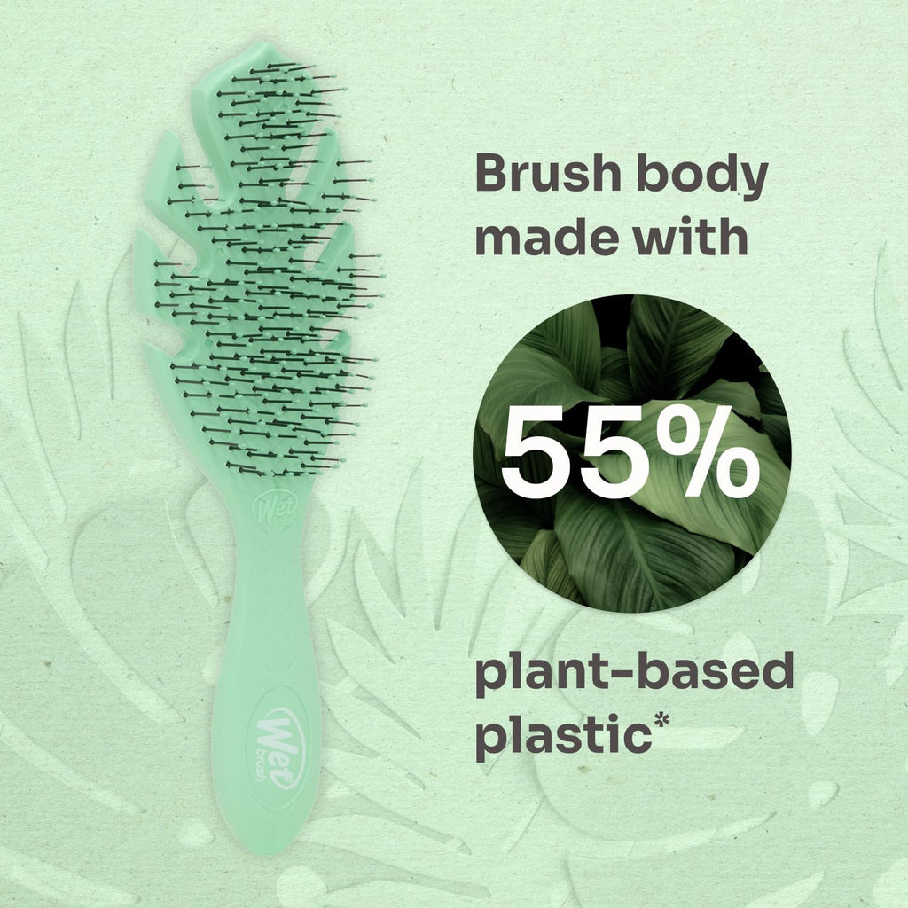 Wet Brush Go Green Detangler - Green Hairbrush
