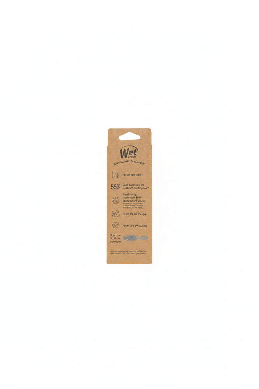 Wet Brush Go Green Mini Detangler - Grey Hairbrush