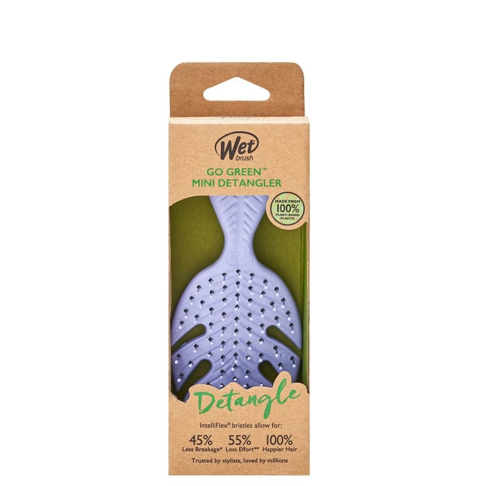 Wet Brush Go Green Mini Detangler - Purple Hairbrush