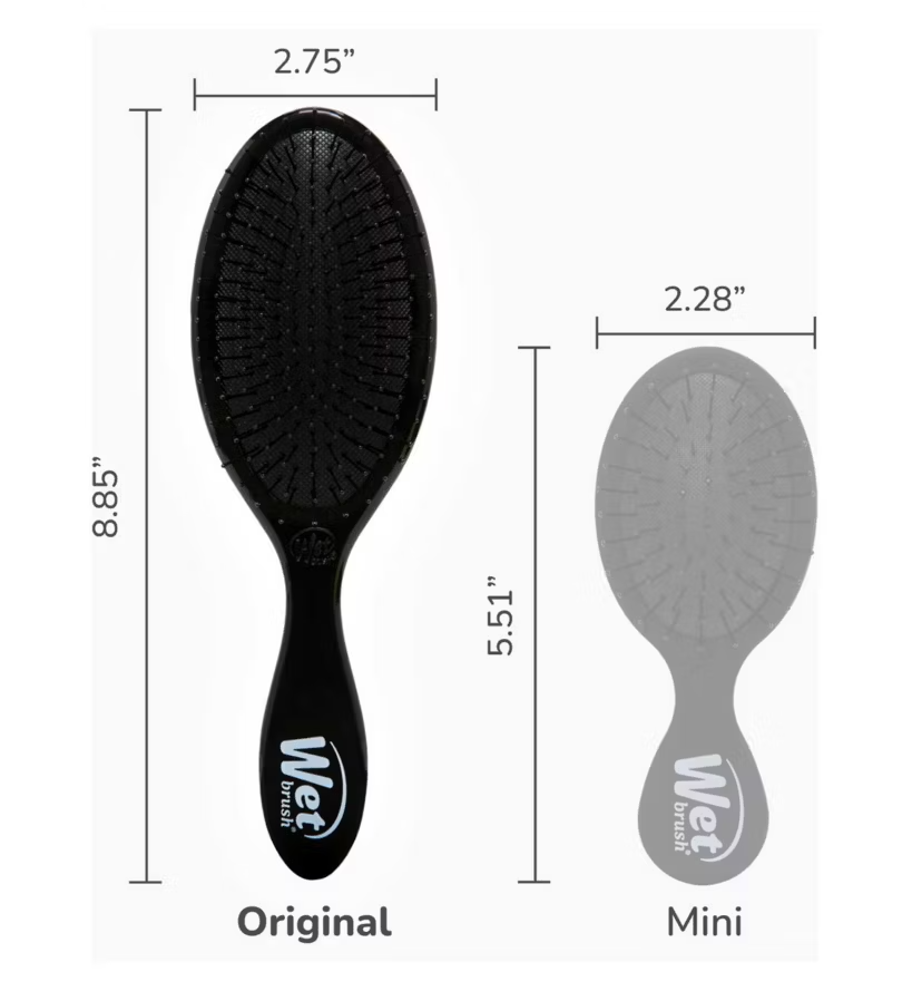 Wet Brush Original Detangler - Black Hairbrush