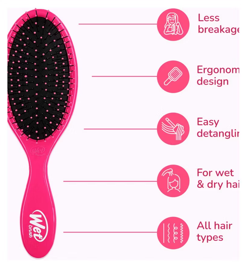 Wet Brush Original Detangler - Pink Hairbrush