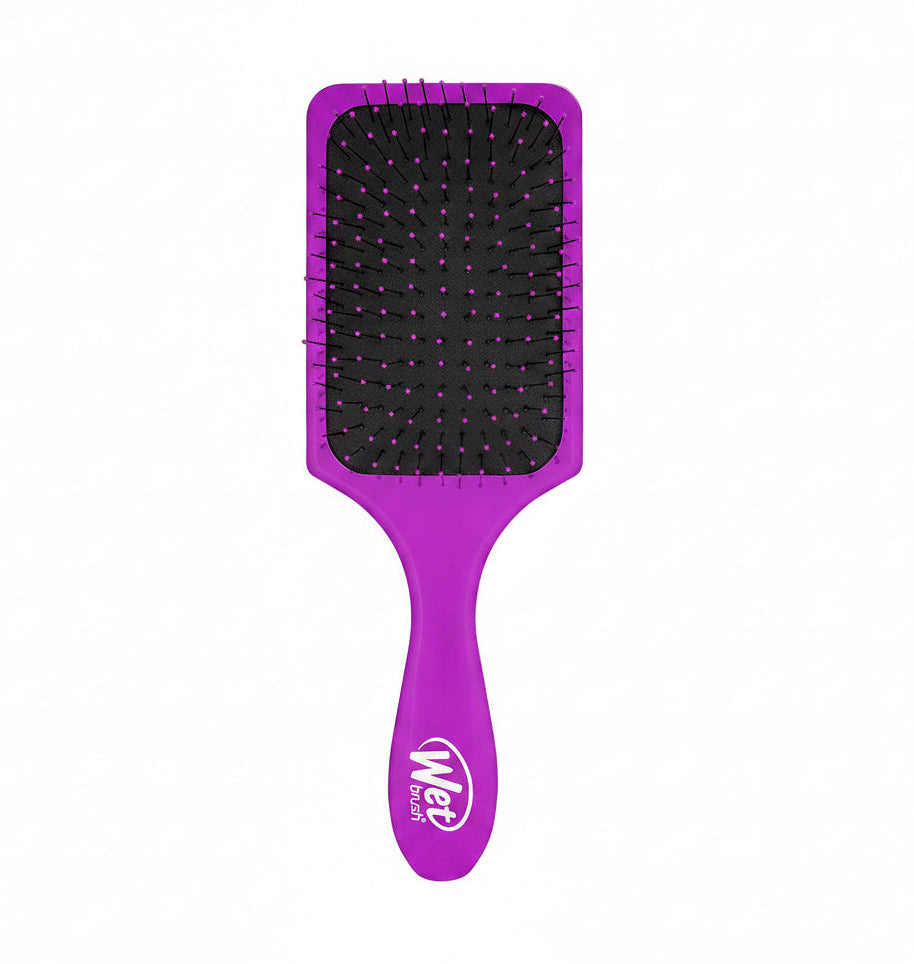 Wet Brush Paddle Detangler- Purple Hairbrush