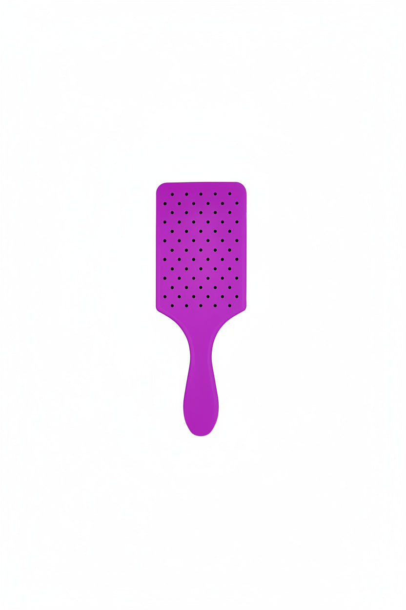 Wet Brush Paddle Detangler- Purple Hairbrush