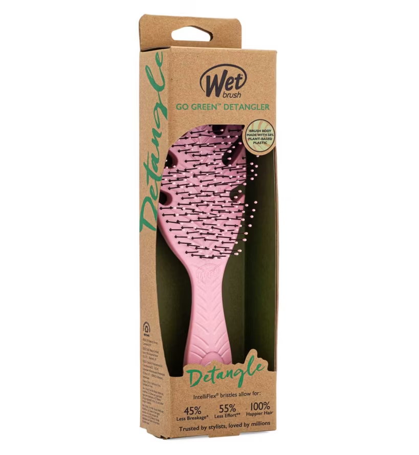 Wet Brush Go Green Detangler - Pink Hairbrush