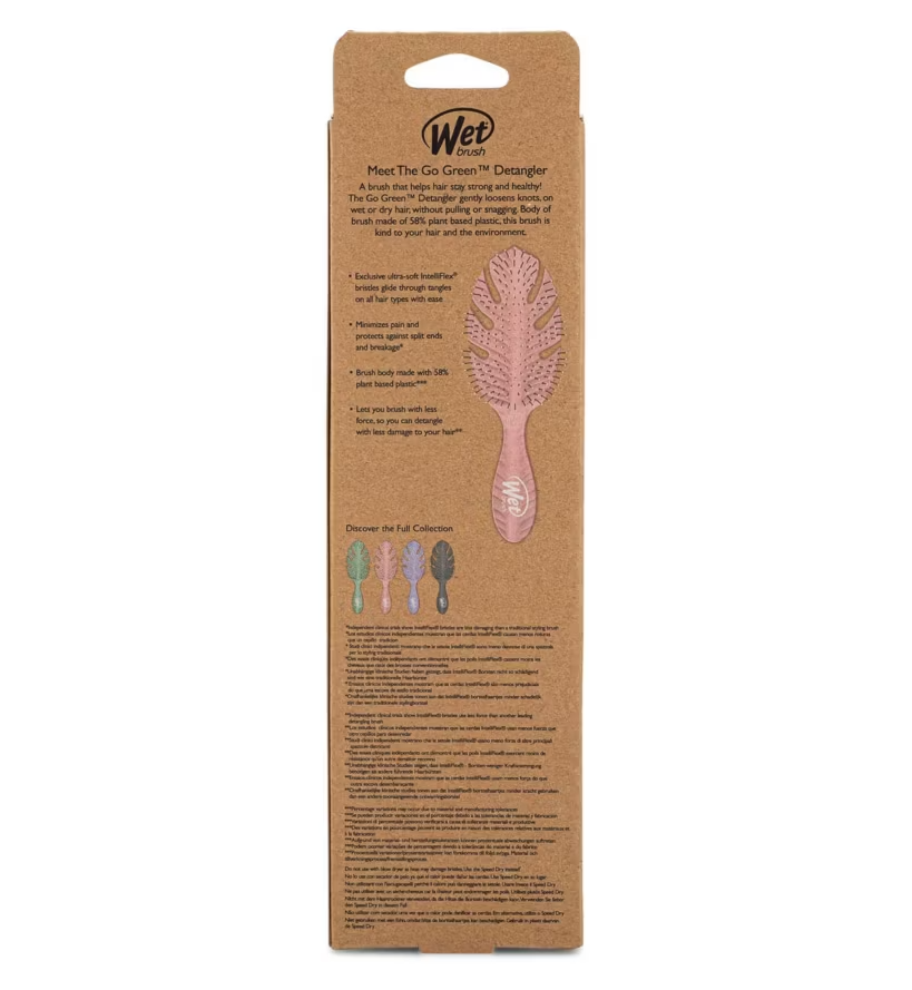Wet Brush Go Green Detangler - Pink Hairbrush