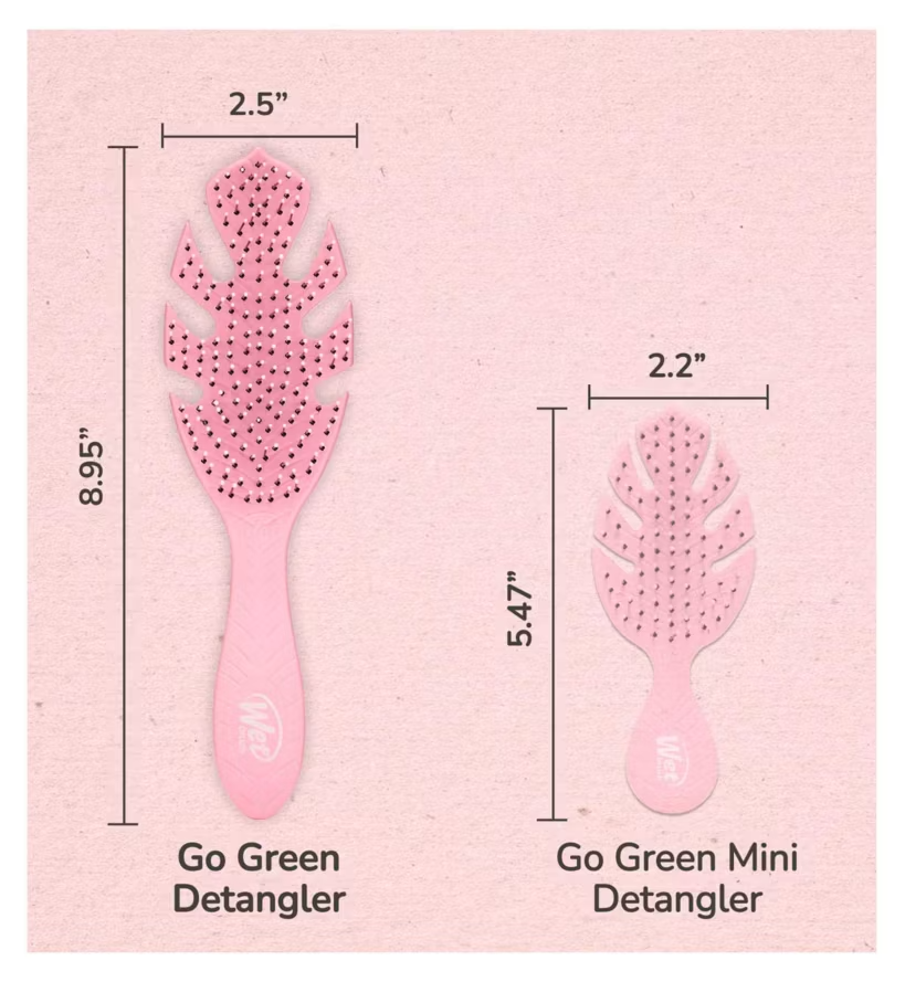 Wet Brush Go Green Detangler - Pink Hairbrush