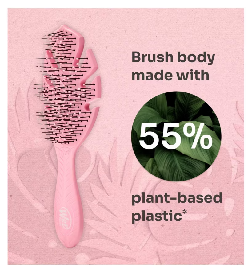 Wet Brush Go Green Detangler - Pink Hairbrush