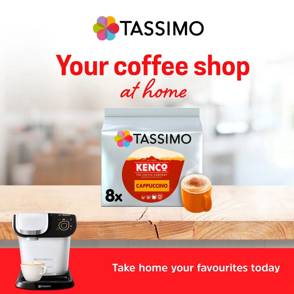 Tassimo Kenco Cappuccino Coffee Pods x8 | Elagili