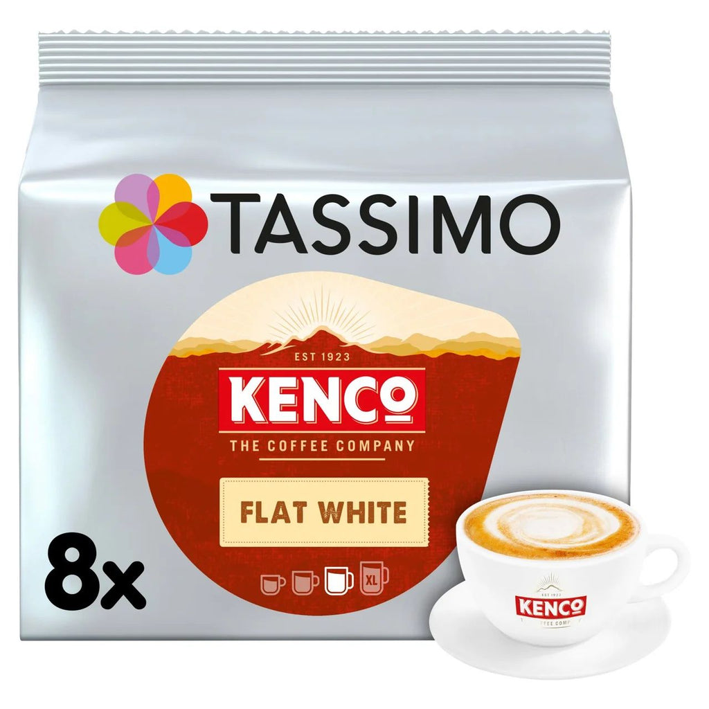 Tassimo Kenco Flat White Coffee Pods x8 | Elagili