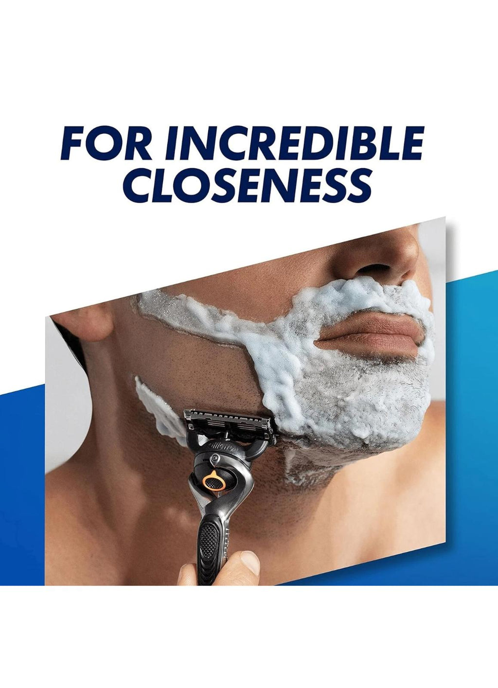 Gillette Fusion 5 ProGlide Handle + 4 Blades
