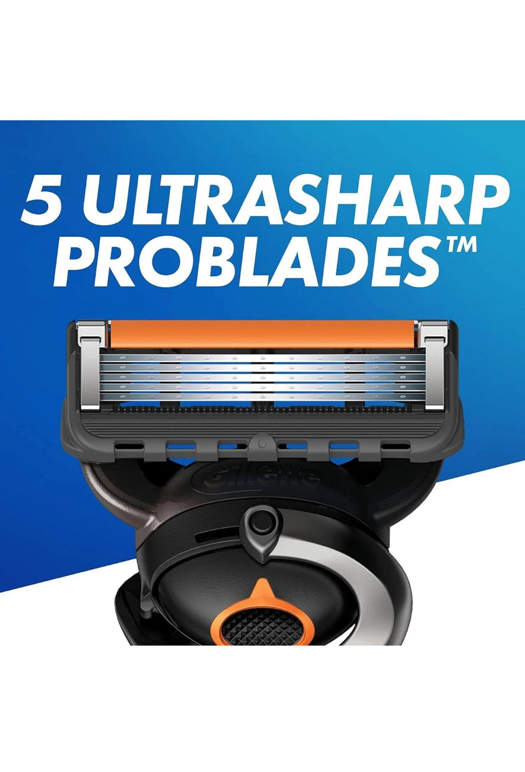 Gillette Fusion 5 ProGlide Handle + 4 Blades