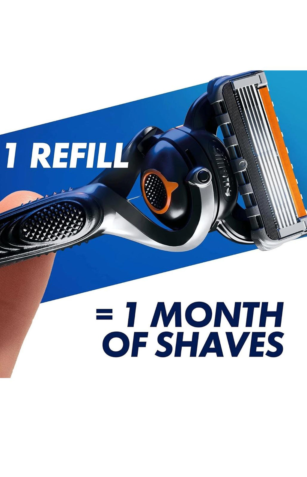 Gillette Fusion 5 ProGlide Handle + 4 Blades