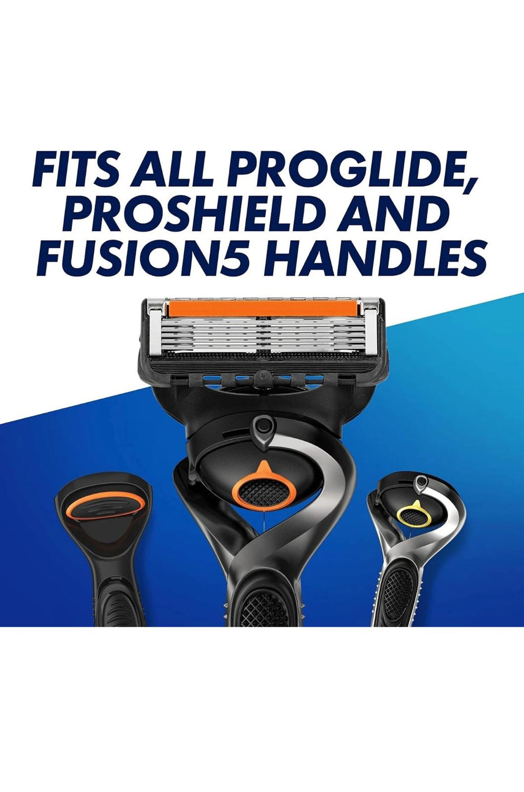 Gillette Fusion 5 ProGlide Handle + 4 Blades