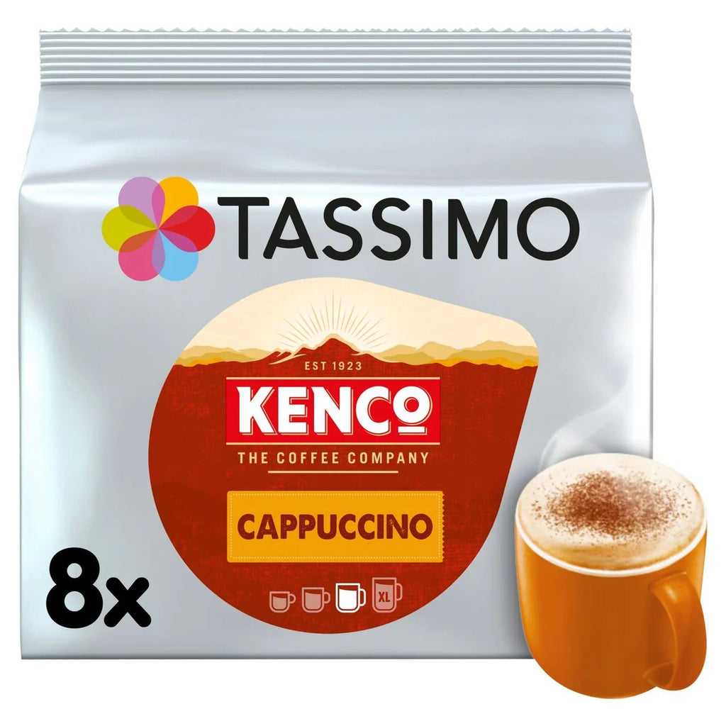 Tassimo Kenco Cappuccino Coffee Pods x8 | Elagili