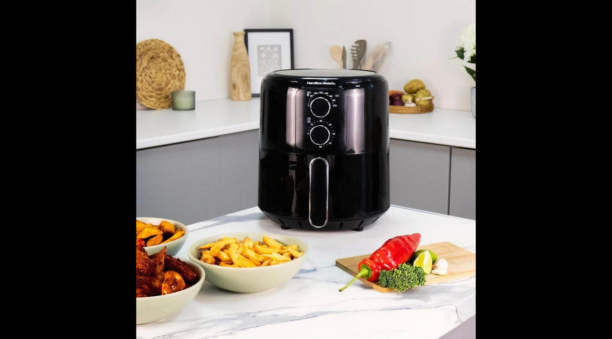Hamilton Beach SimpliFry HB4001 4.2L Manual Air Fryer - Black