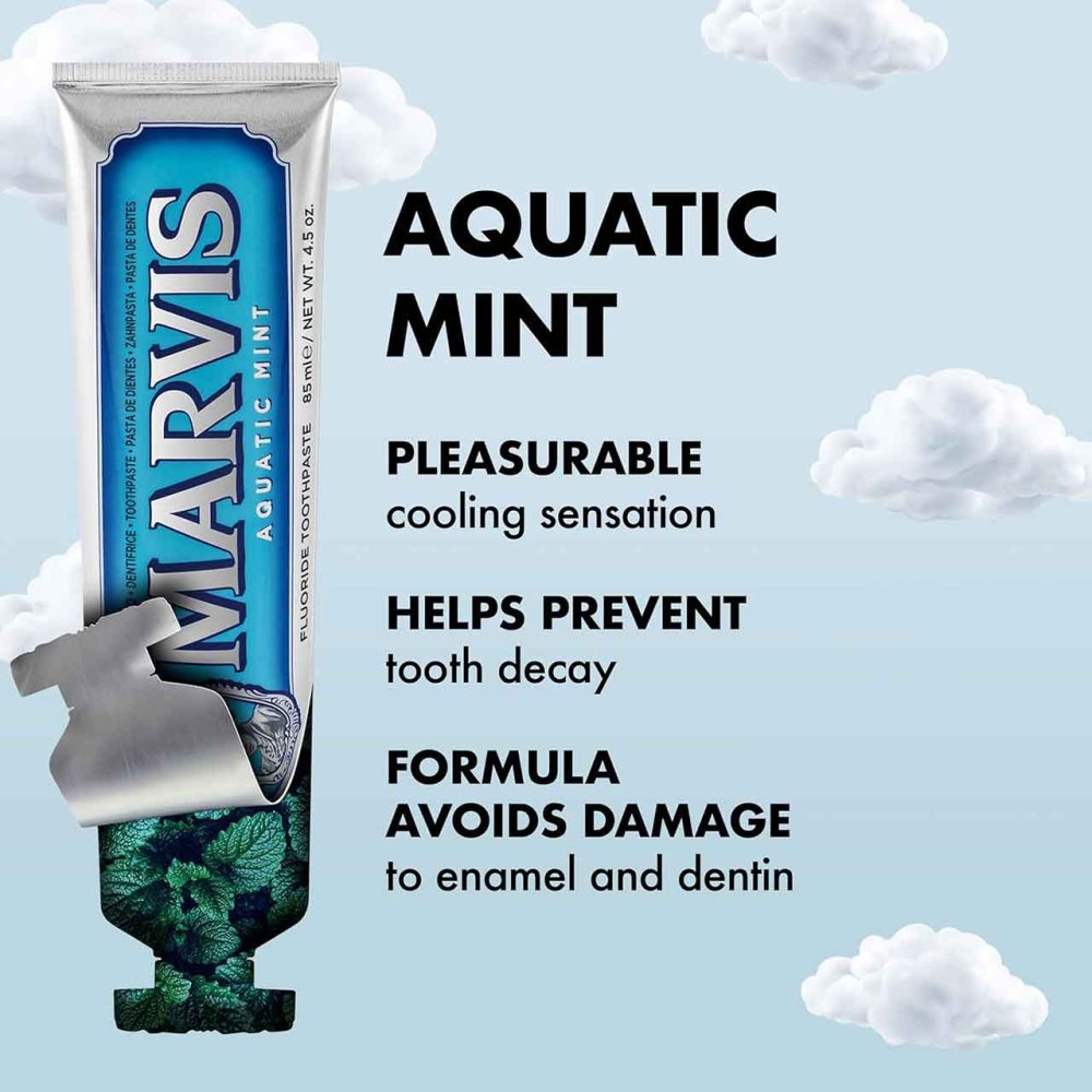 Marvis Aquatic Mint Toothpaste 85ml