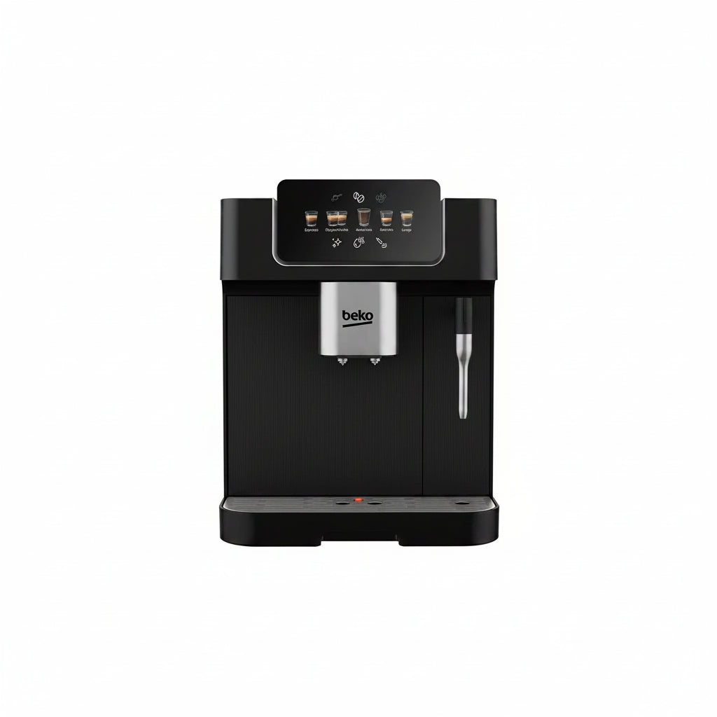 Beko CaffeExperto CEG7302B bean-to-cup coffee machine - front product view