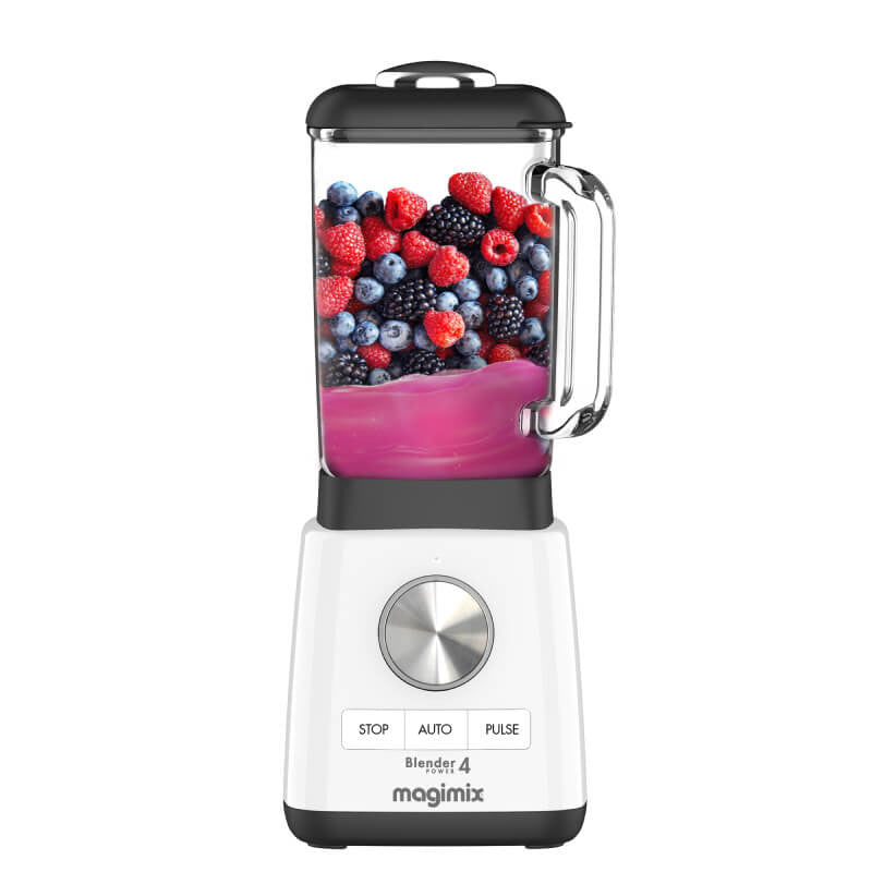 Magimix Blender Power 4 White 11626 front view