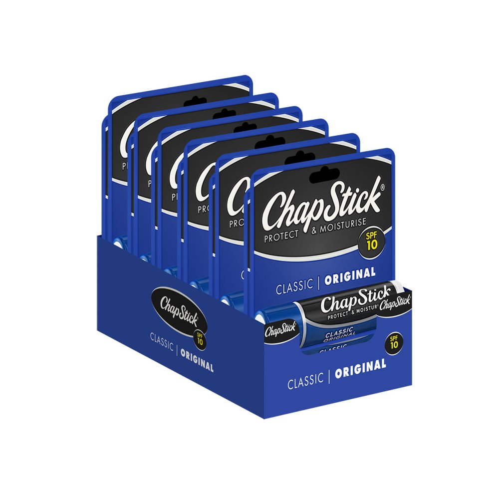 ChapStick Lip Balm Original Box of 12 | UK