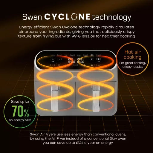 Swan Retro SD10519GR Cyclone technology