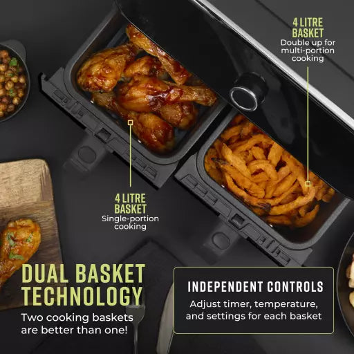 Tower Elite T17195 dual basket technology