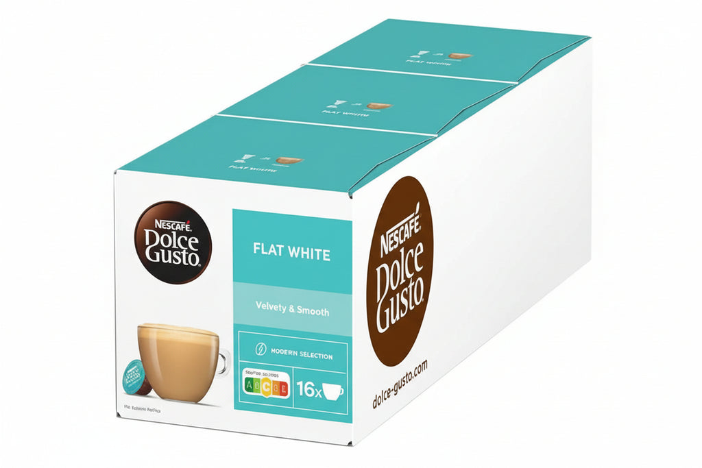 NESCAFÉ Dolce Gusto Flat White Coffee Pods Pack of 3 | UK