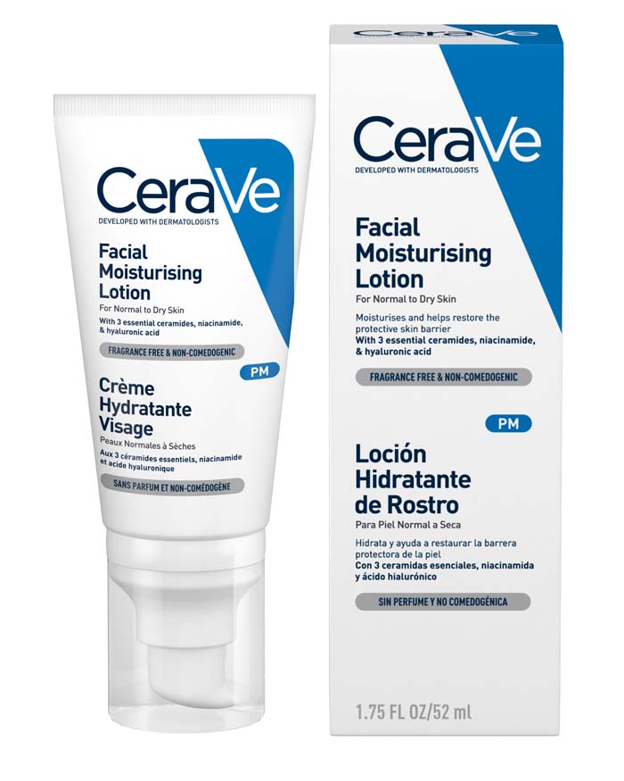 CeraVe PM Facial Moisturizing Lotion