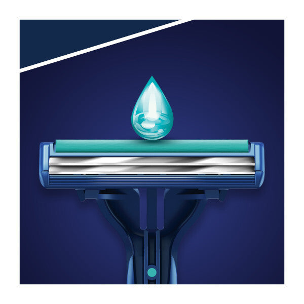 Gillette Blue II Plus Slalom Disposables 8s