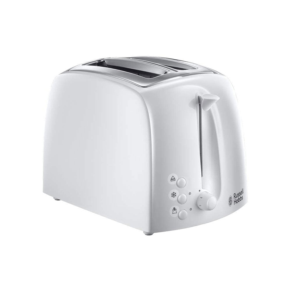 Textures 2 slice Toaster - White
