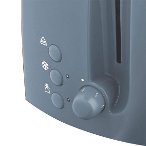 Textures 2 Slice Grey Toaster